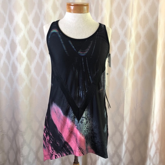 Nanette Lepore NWT S/P Workout Racerback Tunic - Picture 1 of 8